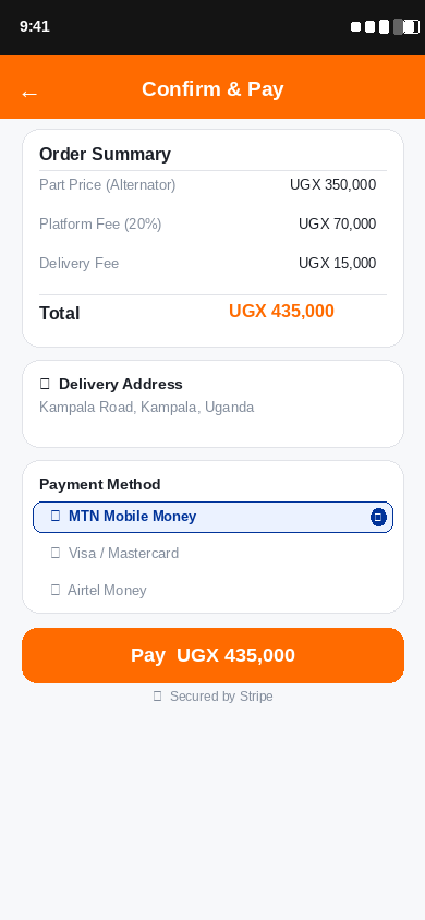 Secure payment